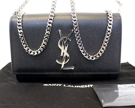 ysl purse silver chain|YSL purse price.